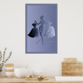 Poster du modèle de mode (Cuisine)