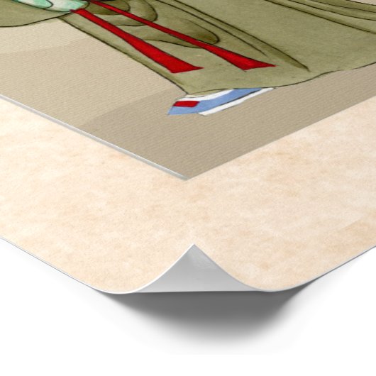 Poster du moine bouddhiste (Coin)