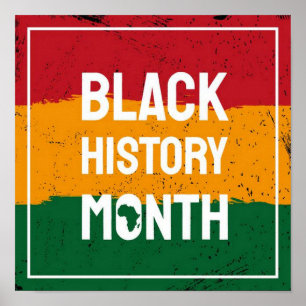 Poster du Mois de l'histoire des Noirs