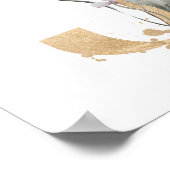 Poster du monogramme Lettre J (Coin)