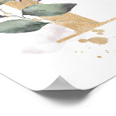 Poster du monogramme Lettre K (Coin)