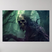 Poster du monstre Halloween (Devant)