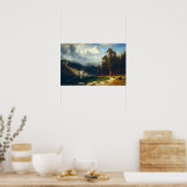 Poster du Mont Corcoran de Bierstadt (Cuisine)