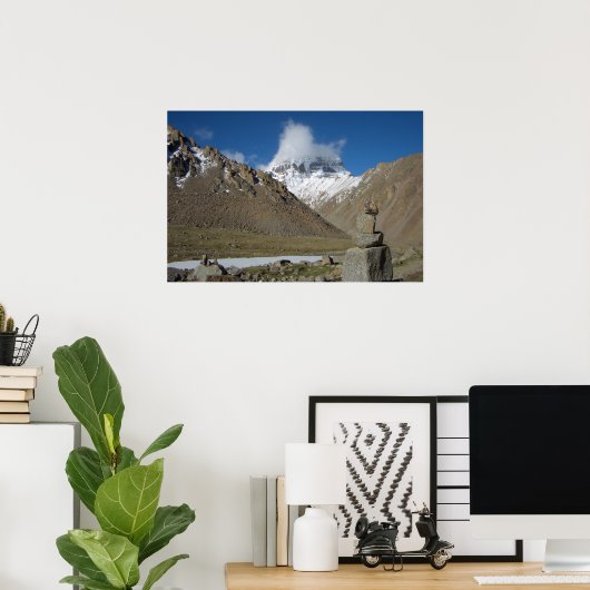 Poster du mont Kailash (Bureau à domicile)