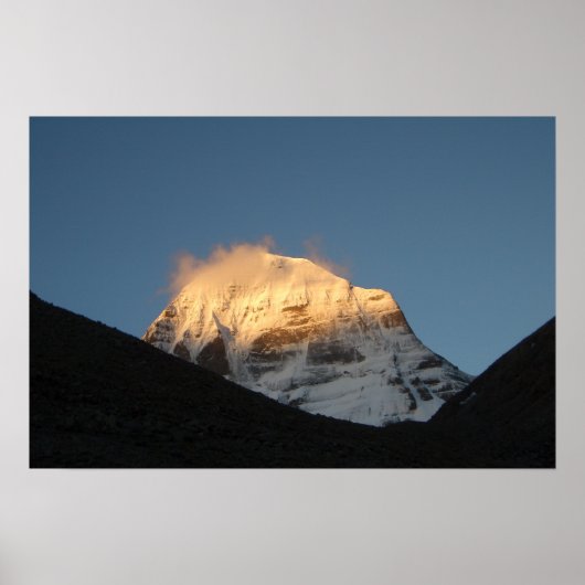 Poster du mont Kailash (Devant)