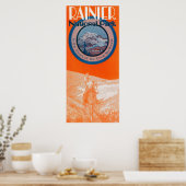 Poster du Mont Rainier - Équitation (Cuisine)