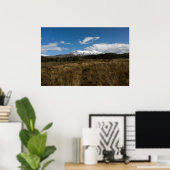 Poster du mont Ruapehu (Bureau à domicile)