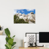 Poster du Mont Rushmore (Bureau à domicile)