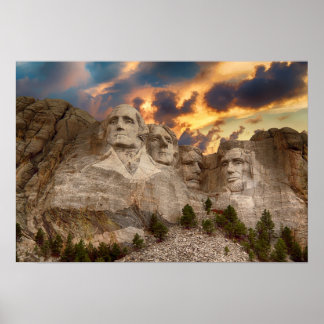 Poster du Mont Rushmore