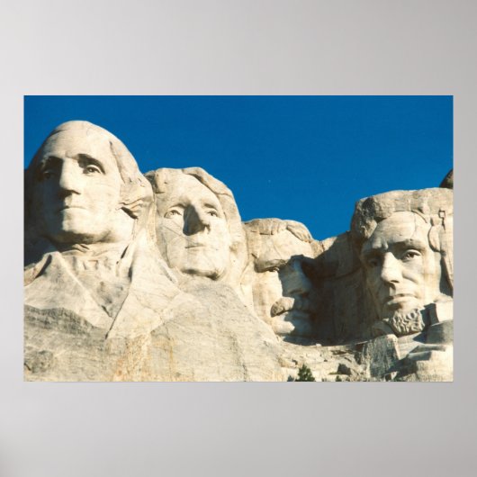 Poster du Mont Rushmore (Devant)