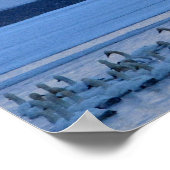 Poster du Mont Shasta en Californie (Coin)