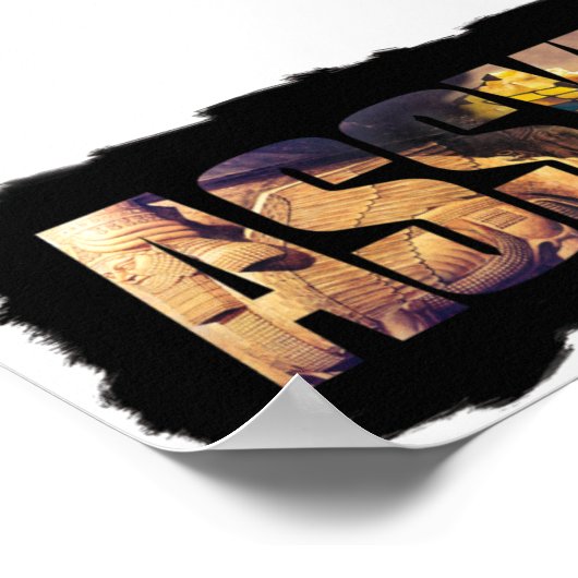 Poster du mot assyrien (Coin)
