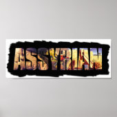 Poster du mot assyrien (Devant)