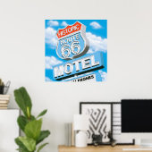 Poster du Motel Route 66 (Bureau à domicile)