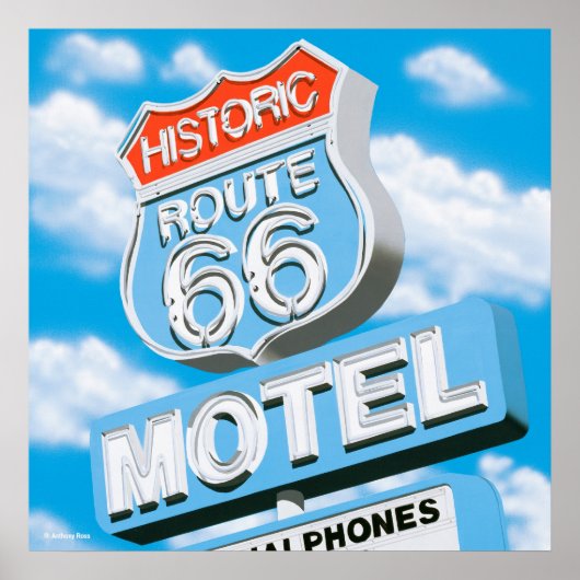 Poster du Motel Route 66 (Devant)