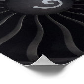 Poster du moteur à réaction (Coin)