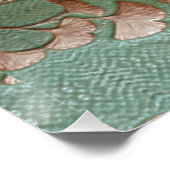 Poster du Motif Gingko (Coin)