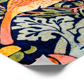 Poster du Motif Strawberry Thief par William Morri (Coin)