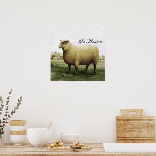 Poster du mouton (Cuisine)