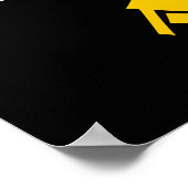 Poster du mur d'art d'Afrique (Coin)