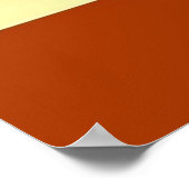 Poster du mur d'art fractal du coeur cristal (Coin)