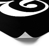 Poster du mur de marque Ampersand (Coin)