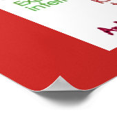 Poster du mur du bureau/politique de porte ouverte (Coin)