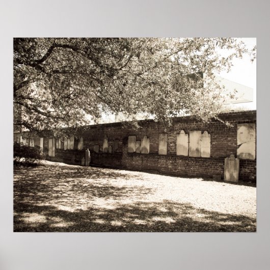 Poster du mur du cimetière du parc colonial (âge) (Devant)