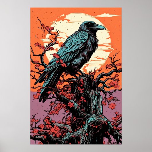 Poster du mur du corbeau, Illustration artistique (Devant)