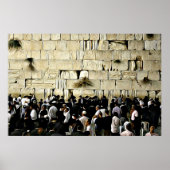 Poster du mur occidental à Jérusalem (Devant)