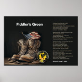 Poster du mur vert de Fiddler (Devant)