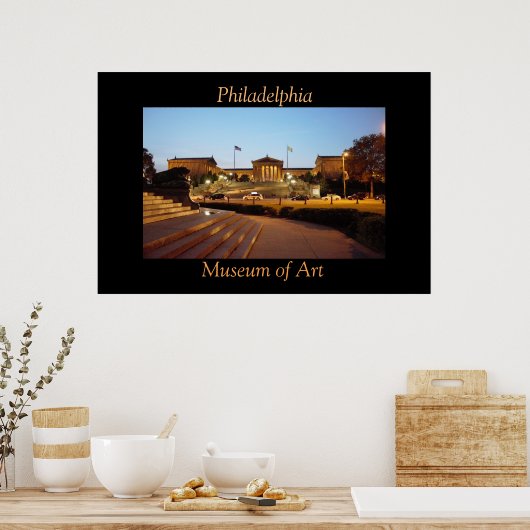 Poster du Musée d'Art de Philadelphie (Cuisine)