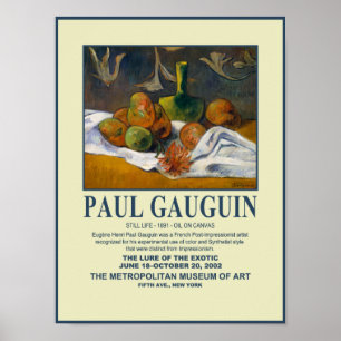 Poster du musée Paul Gauguin Still Life