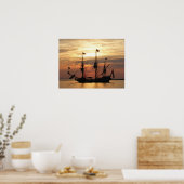 Poster du navire phare Sunset (Cuisine)