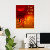 Poster du Nouvel An chinois (Bureau à domicile)