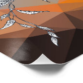 Poster du Nouvel An juif Shana Tova Rosh Hashana (Coin)