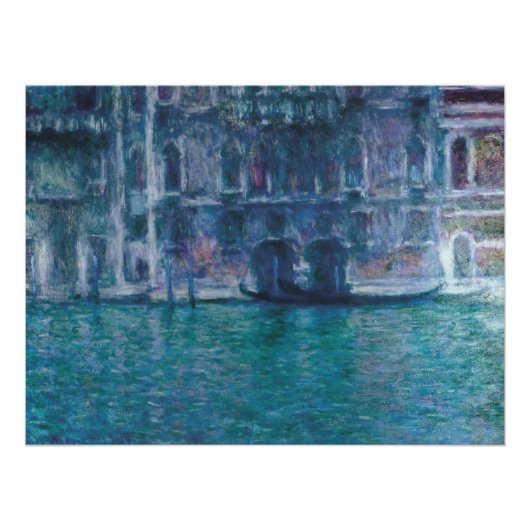 Poster du palais da Mula Claude Monet (Devant)