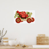 Poster du panier à fleurs (Cuisine)