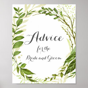 Poster du panneau de conseil du Mariage de la cour