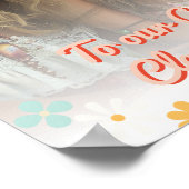 Poster du panneau photo du groupe de diplômés Féli (Coin)