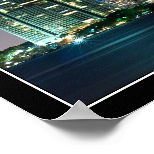 Poster du Panorama de Miami Skyline (Coin)