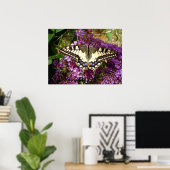 Poster du papillon Swallowtail (Bureau à domicile)