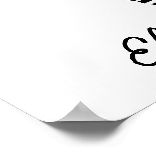 Poster du papillon Zebra Stripe EDS 24X20 (Coin)