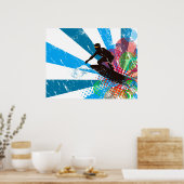 Poster du paradis du surfeur en détresse (Cuisine)