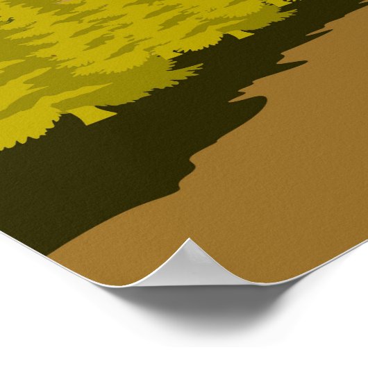 Poster du parc national de South Downs (Coin)