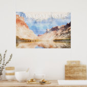 Poster du parc national des Canyonlands, Utah Impr (Cuisine)
