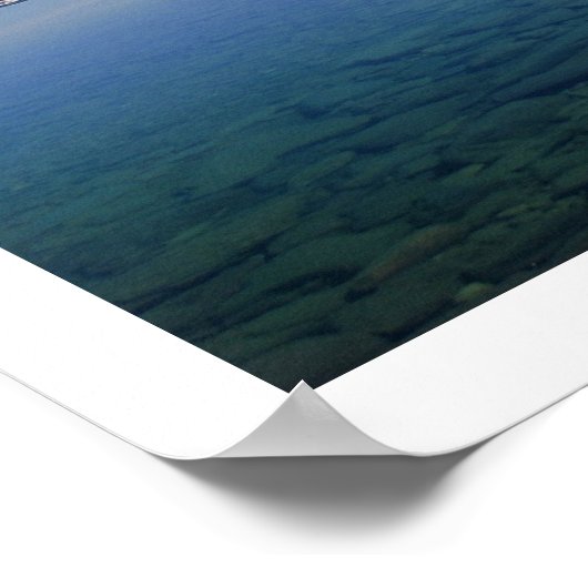 Poster du parc national du lac McDonald Glacier (Coin)