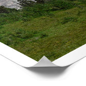 Poster du parc national du Mont-Rainier (Coin)