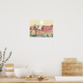 Poster du parc national Joshua Tree (Cuisine)