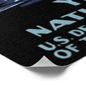 Poster du parc national Yellowstone (Coin)